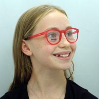 INVU Glasses Frames K4805 B Frosty Fuchsia Women