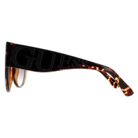Guess Sunglasses GF6118 52C Dark Havana Smoke Mirror
