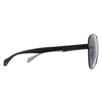 Hugo Boss Sunglasses BOSS 1077/S 003 IR Matte Black Grey