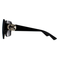 Gucci Sunglasses GG1692S 001 Black with Gold Grey