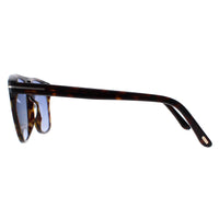 Tom Ford Sunglasses Shelton 0679 52W Dark Havana Blue Gradient
