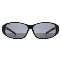 Montana Fit Over Glasses Sunglasses MFO1 C Black Smoke Polarized