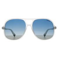 Polaroid Sunglasses PLD 6217/S 2M4 Z7 Matte Crystal Blue Gradient Polarized