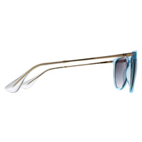 Ray-Ban Sunglasses RB4171 Erika 67434L Transparent Light Blue Grey Blue Gradient