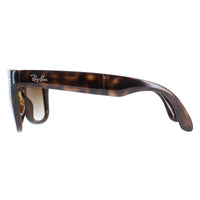 Ray-Ban Sunglasses Folding Wayfarer 4105 Light Havana Brown Gradient 710/51 50mm