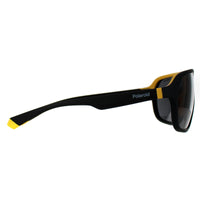 Polaroid Sunglasses PLD 2152/S PGC M9 Matte Black Yellow Grey Polarized