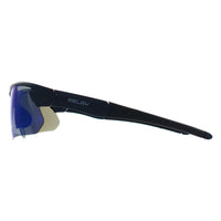 Relay Sport Unisex Matte Dark Blue Blue Revo Polarized Overdrive Sunglasses