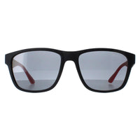 Armani Exchange Sunglasses AX4135S 807881 Matte Black Grey Polarized