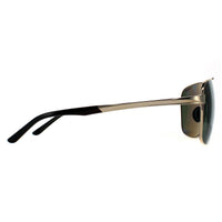 Porsche Design Sunglasses P8665 B Gold Green Grey Polarized