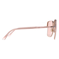 Jimmy Choo Sunglasses ALIANA/S PY3 2S Copper Gold Nude Pink Flash Silver Mirror