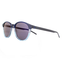 Hugo by Hugo Boss Sunglasses HG1127/S ZX9/XT Matte Blue Turquoise Blue Mirror
