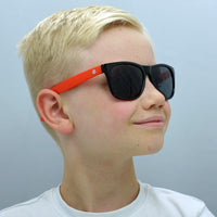 Smarty Sunglasses X2133 A Black Orange Grey