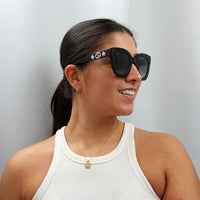 Gucci Sunglasses GG0208S 001 Black Grey Gradient