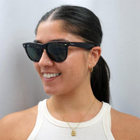 Ray-Ban Sunglasses Wayfarer 2140 902 Tortoise Green G-15 Large 54mm