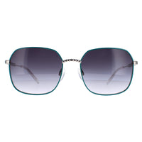 Elle Sunglasses 14911 GN Green Blue Grey Gradient