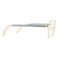 Prada Glasses Frames PR52XV 5AK1O1 Gold Women