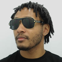 Versace Sunglasses VE2199 100281 Black Grey Polarized