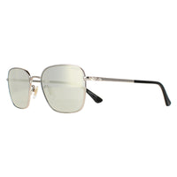 Police Sunglasses SPLE03 Roadie 1 8FEX Shiny Camel Brown Smoke Silver Mirror