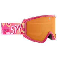 Spy Ski Goggles Crusher Elite Jr Eco 3100000000531 Pink Party LL Persimmon