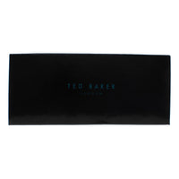 Ted Baker small black faux leather Glasses Case with cleaning cloth
