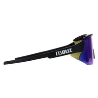 Bliz Sunglasses Breeze Small ZB7012-0435 Black Brown Blue Mirror