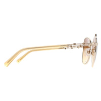 Swarovski Sunglasses SK0290 30F Shiny Gold Brown Gradient