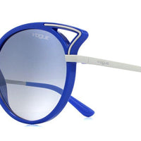 Vogue Sunglasses VO5136S 25407B Blue Gradient Light Blue Mirror Silver