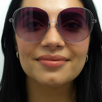 Dita Sunglasses Arohz DTS156-A-02 Lilac Chrome Dark to Light Lavender Gradient