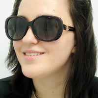 Karen Millen Sunglasses KM5054 100 Dark Havana Grey