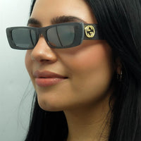 Gucci Sunglasses GG0516S 002 Grey Silver