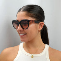 Tom Ford Sunglasses Wallace FT0870 05F Black Havana Brown Gradient