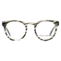 Dolce and Gabbana Glasses Frames 3251 3051 Striped Azure Men 47mm