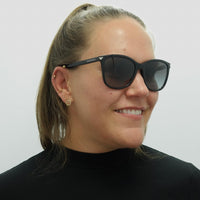 Emporio Armani Sunglasses 4060 5017/8G Black Grey Gradient