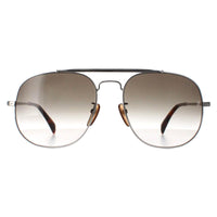 David Beckham Sunglasses DB7004/S 010 9K Palladium Silver Green Gradient