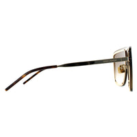 Saint Laurent Sunglasses SL 364 MASK 006 Gold Brown Gradient