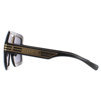 Gucci Sunglasses GG0900S 001 Black Grey with Gold Gucci Pattern