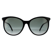 Jimmy Choo Sunglasses ILANA/F/SK 26S 9O Black Copper Dark Grey Gradient