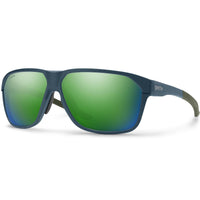 Smith Sunglasses Leadout SIF X8 Matte Olive Green ChromaPop Green Mirror