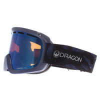 Dragon Ski Goggles D1 OTG 403 Shimmer Lumalens Blue Ion and Amber