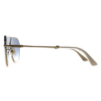 Police Sunglasses SPLL89 Horizon 8 0300 Shiny Pink Gold Blue Gradient