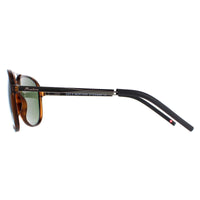 Montana Sunglasses MP8A Matte Tortoise G15 Green Polarized
