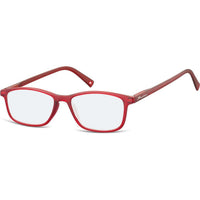 Montana Reading Glasses HBLF51 B 0.00 Red Men Women Blue Light Blocking