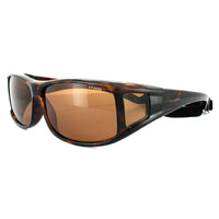 Polaroid Suncovers Fitover Sunglasses P8901 0BM HE Havana Copper Polarized