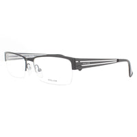 Police Glasses Frames Incisive 1 VPL137 0S39 Semi Matte Black Men