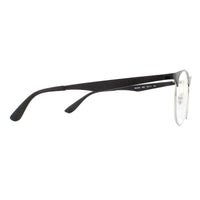 Ray-Ban Glasses Frames 6365 2861 Black Silver 53mm Mens Womens