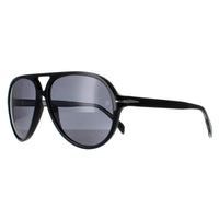 David Beckham Sunglasses DB1091/S 807 M9 Shiny Black Dark Grey