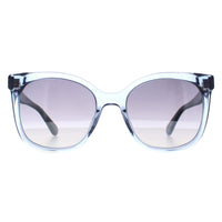 Kate Spade Sunglasses Kiya/S PJP IC Blue Gray Gradient Silver Mirror