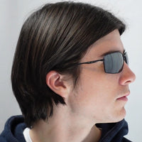 Oakley Sunglasses Square Wire OO4075-14 Tungsten Prizm Tungston Polarized