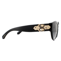 Bvlgari Sunglasses BV8221B 501/T3 Black Grey Gradient Polarized