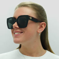 Gucci Sunglasses GG1300S 001 Havana Black Grey